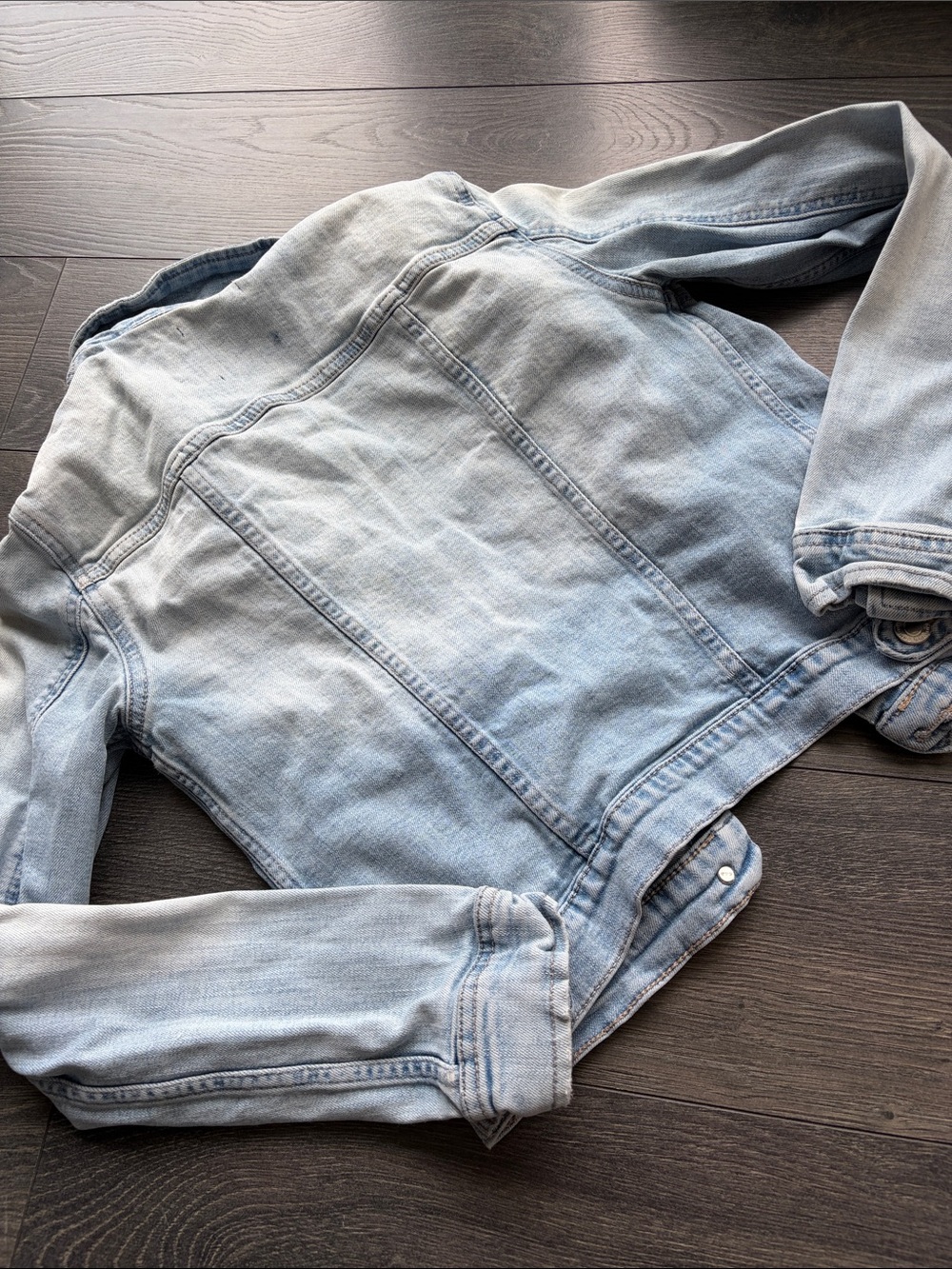 Dynamite Light Wash Blue Denim Jacket - Picture 7 of 7